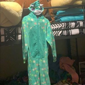 Kids dragon onesie